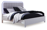 Jarlee Queen Panel Bed, Dresser, Mirror and Nightstand