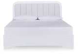 Jarlee King Upholstered Panel Bed
