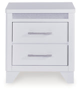 Jarlee King Panel Bed, Dresser, Mirror and Nightstand