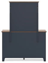 Landocken Queen Panel Bed, Dresser and Mirror