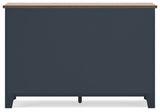 Landocken Twin Panel Bed, Dresser, Chest and Nightstand