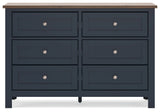 Landocken Twin Panel Bed, Dresser, Chest and Nightstand