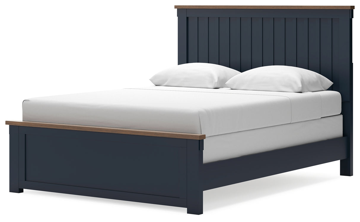 Landocken Queen Panel Bed, Dresser and Mirror