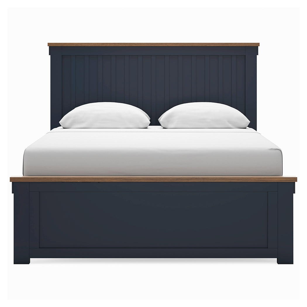 Landocken Queen Panel Bed, Dresser and Mirror