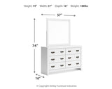 Binterglen Queen Panel Bed