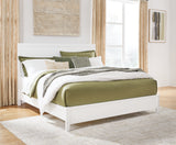Furniture City Houma - Ashley Furniture - Binterglen Bedroom - California King Panel Bed / White - B427B9