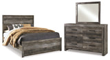 Furniture City Houma - Ashley Furniture - Wynnlow Queen Panel Bed, Dresser and Mirror - Queen Panel Bed, Dresser and Mirror - B440B3