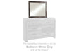 Furniture City Houma - Ashley Furniture - Wynnlow Bedroom Mirror - Bedroom Mirror / Gray - B440-36