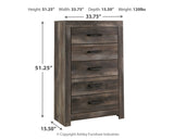 Wynnlow Queen Crossbuck Panel Bed
