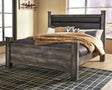Furniture City Houma - Ashley Furniture - Wynnlow King Poster Bed - King Poster Bed / Gray - B440B6