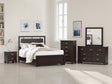 Furniture City Houma - Ashley Furniture - Covetown Queen Panel Bed - Queen Panel Bed / Dark Brown - B441B6