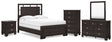 Furniture City Houma - Ashley Furniture - Covetown Full Panel Bed, Dresser, Mirror, Chest and Nightstand - Full Panel Bed, Dresser, Mirror, Chest and Nightstand - B441B13