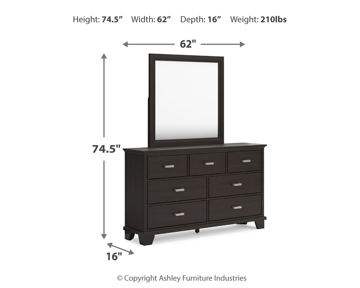 Covetown Queen Panel Bed