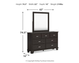 Covetown Queen Panel Bed