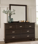 Covetown Queen Panel Bed, Dresser and Mirror