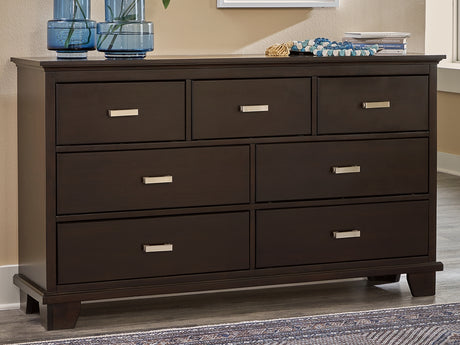 Furniture City Houma - Ashley Furniture - Covetown Dresser - Dresser / Dark Brown - B441-31