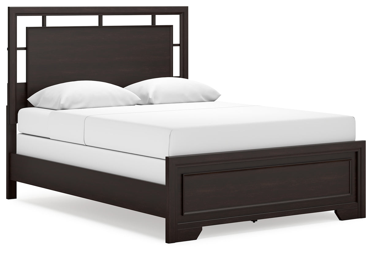 Covetown Queen Panel Bed, Dresser and Mirror