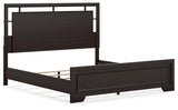 Covetown King Panel Bed, Dresser and Mirror