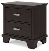Covetown King Panel Bed, Dresser, Mirror and Nightstand