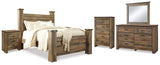Trinell Queen Poster Bed
