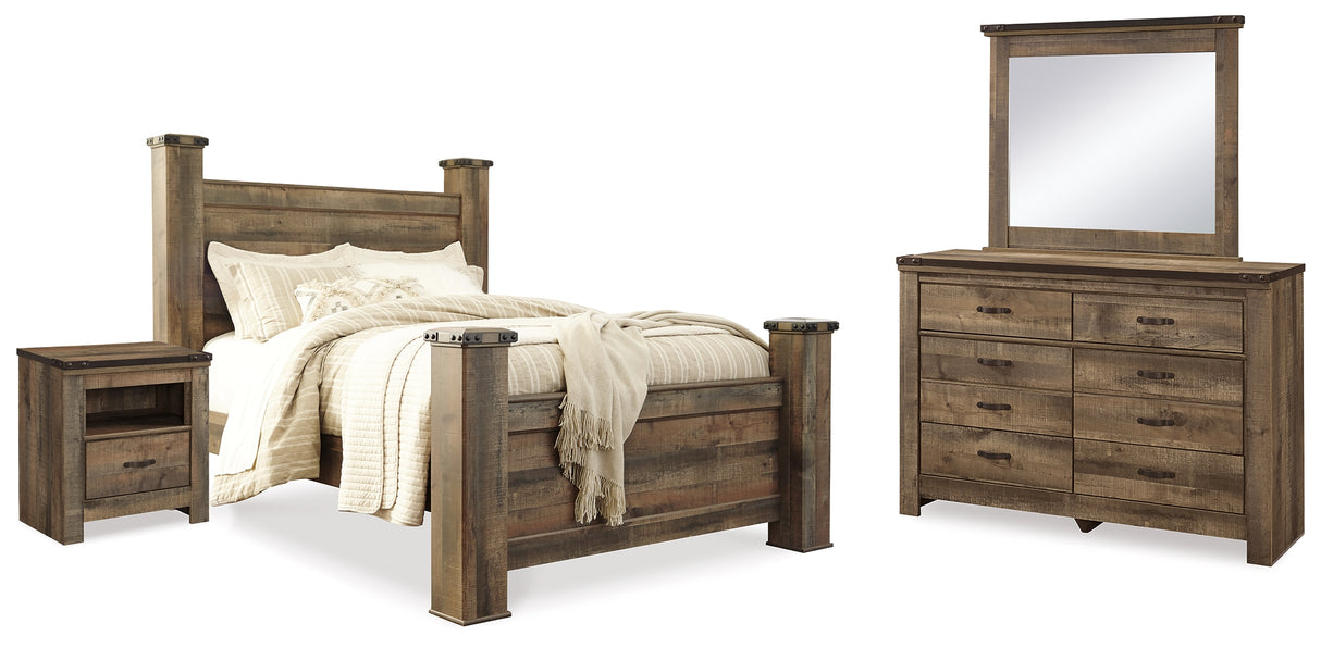 Trinell Queen Poster Bed