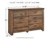 Trinell Queen Poster Bed