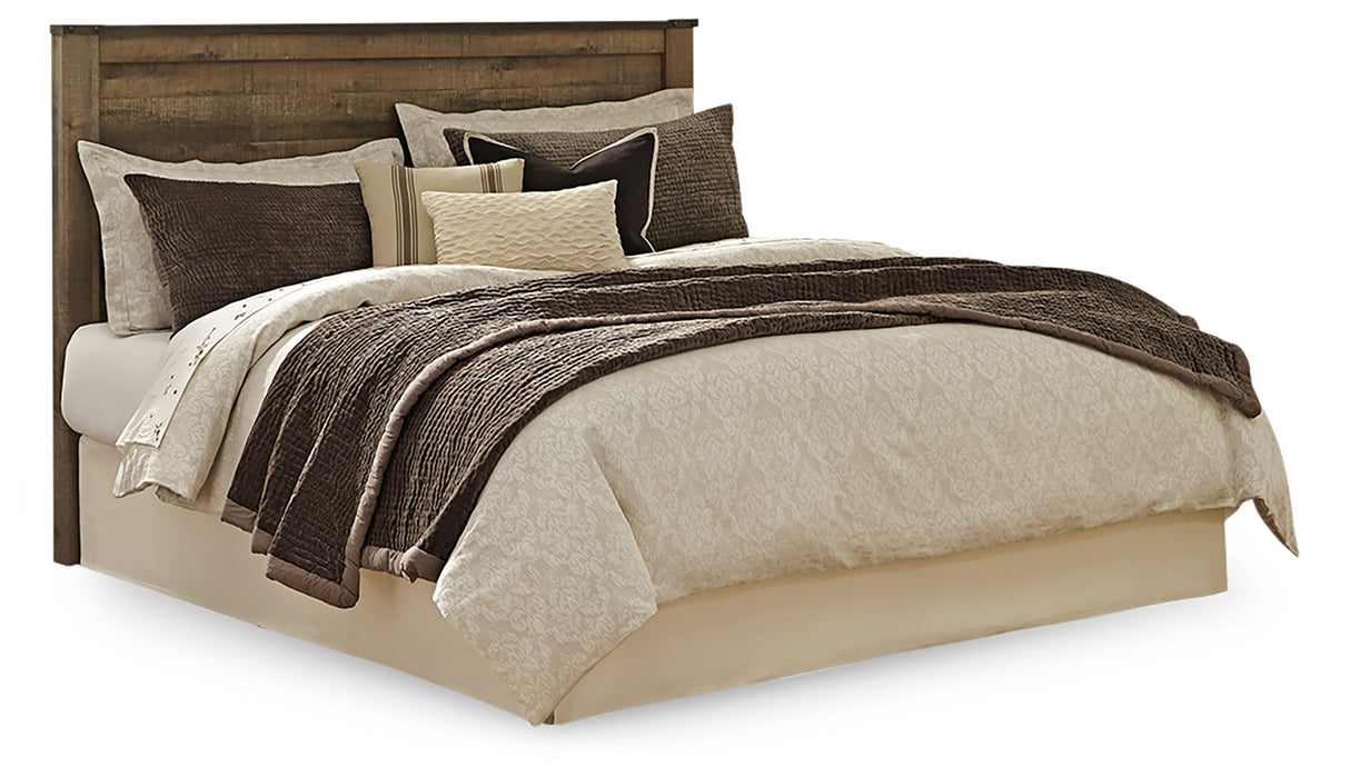 Trinell Queen Panel Headboard, Dresser, Mirror, Chest and Nightstand