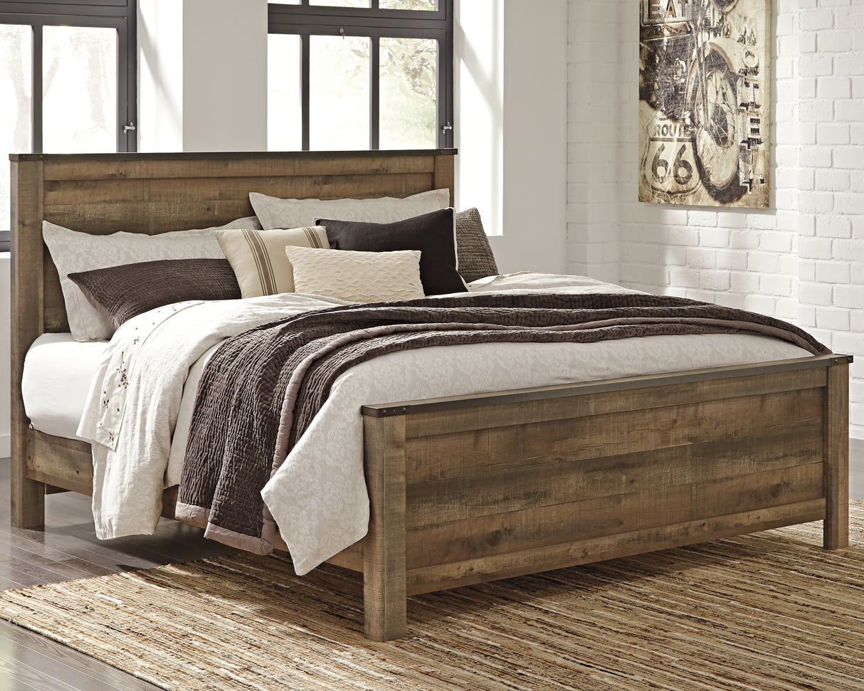 Trinell King Panel Bed