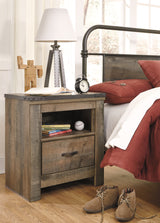 Trinell King/California King Panel Headboard, Dresser, Mirror and Nightstand