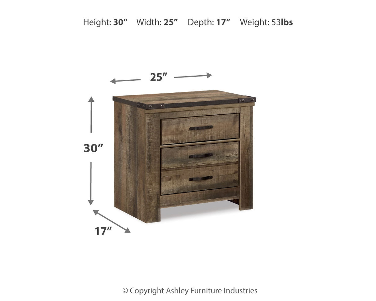Trinell King Panel Bed