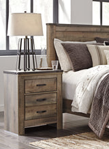 Trinell King Panel Bed. Dresser, Mirror, Chest and 2 Nightstands