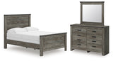 Furniture City Houma - Ashley Furniture - Frandern Full Panel Bed, Dresser and Mirror - Full Panel Bed, Dresser and Mirror - B4480B20