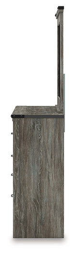 Frandern Full Panel Bed, Dresser and Mirror