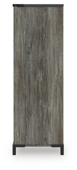 Frandern Queen Panel Bed, Dresser, Mirror, Chest and 2 Nightstands