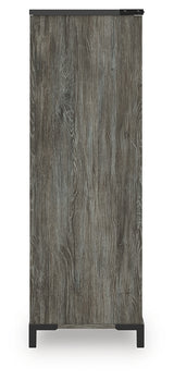 Frandern Queen Panel Bed, Dresser, Mirror, Chest and 2 Nightstands