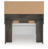 Frandern Twin Bookcase Bed, Dresser and Mirror