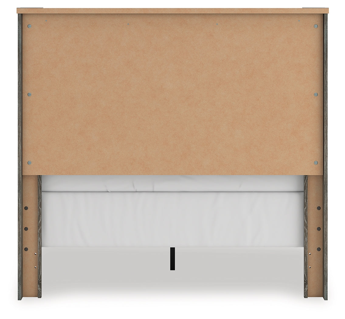 Frandern Full Panel Bed, Dresser and Mirror