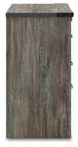 Frandern Queen Panel Bed, Dresser, Mirror, Chest and 2 Nightstands