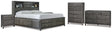 Furniture City Houma - Ashley Furniture - Caitbrook Queen Storage Bed, Dresser, Chest and 2 Nightstands - Queen Storage Bed, Dresser, Chest and 2 Nightstands - B476B32