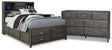 Furniture City Houma - Ashley Furniture - Caitbrook Full Storage Bed and Dresser - Full Storage Bed and Dresser - B476B35