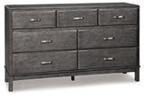 Caitbrook Queen Storage Bed, Dresser and 2 Nightstands