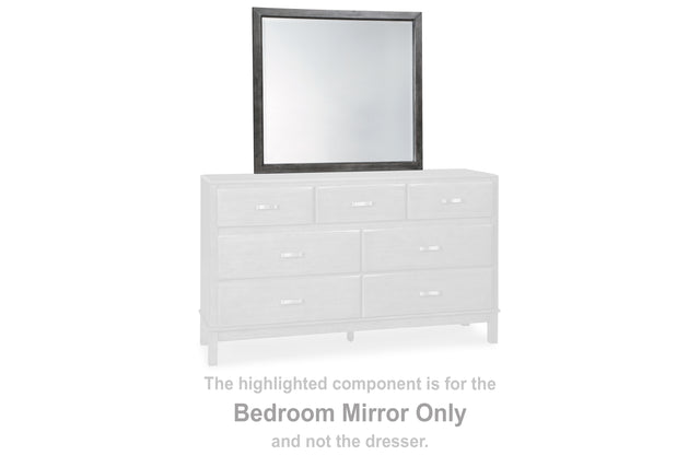 Furniture City Houma - Ashley Furniture - Caitbrook Bedroom Mirror - Bedroom Mirror / Gray - B476-36