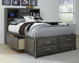 Caitbrook Full Storage Bed and Dresser
