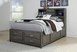 Caitbrook Full Storage Bed, Dresser and Nightstand