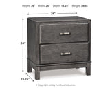 Caitbrook California King Storage Bed, Dresser and 2 Nightstands