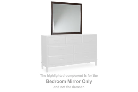 Furniture City Houma - Ashley Furniture - Vanmore Bedroom Mirror - Bedroom Mirror / Dark Brown - B479-36