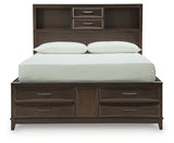 Vanmore Queen Storage Bed, Dresser and Mirror