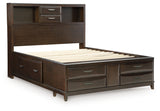 Vanmore Queen Storage Bed, Dresser and Mirror