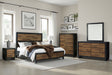 Furniture City Houma - Ashley Furniture - Kraeburn Queen Panel Storage Bed - Queen Panel Storage Bed / Brown/Black - B496B6