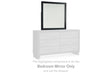 Furniture City Houma - Ashley Furniture - Kraeburn Bedroom Mirror - Bedroom Mirror / Brown/Black - B496-36